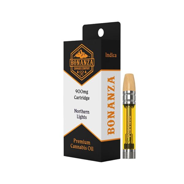 .9G NORTHERN LIGHTS 74.24% THC INDICA CART BONANZA