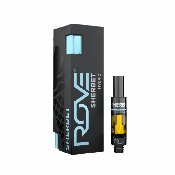 .5G SHERBERT 87.8% THC HYBRID ROVE CARTRIDGE