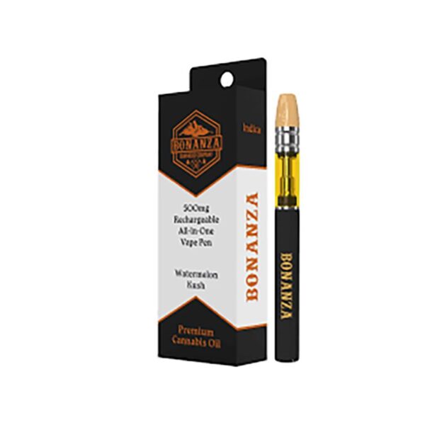 .5G WATERMELON KUSH 81.08% THC INDICA DISPOSABLE VAPE BONANZA