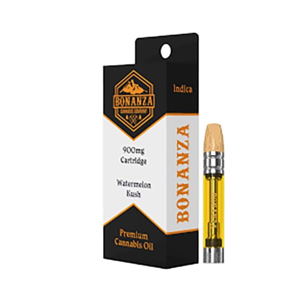 .9G WATERMELON KUSH 81.08% THC INDICA CARTRIDGE BONANZA